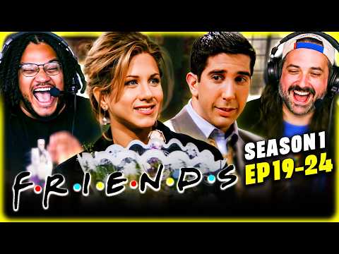 Thumbnail for FRIENDS Season 1, Episodes 19, 20, 21, 22, 23, & 24 REACTION!! First Time Watching!!