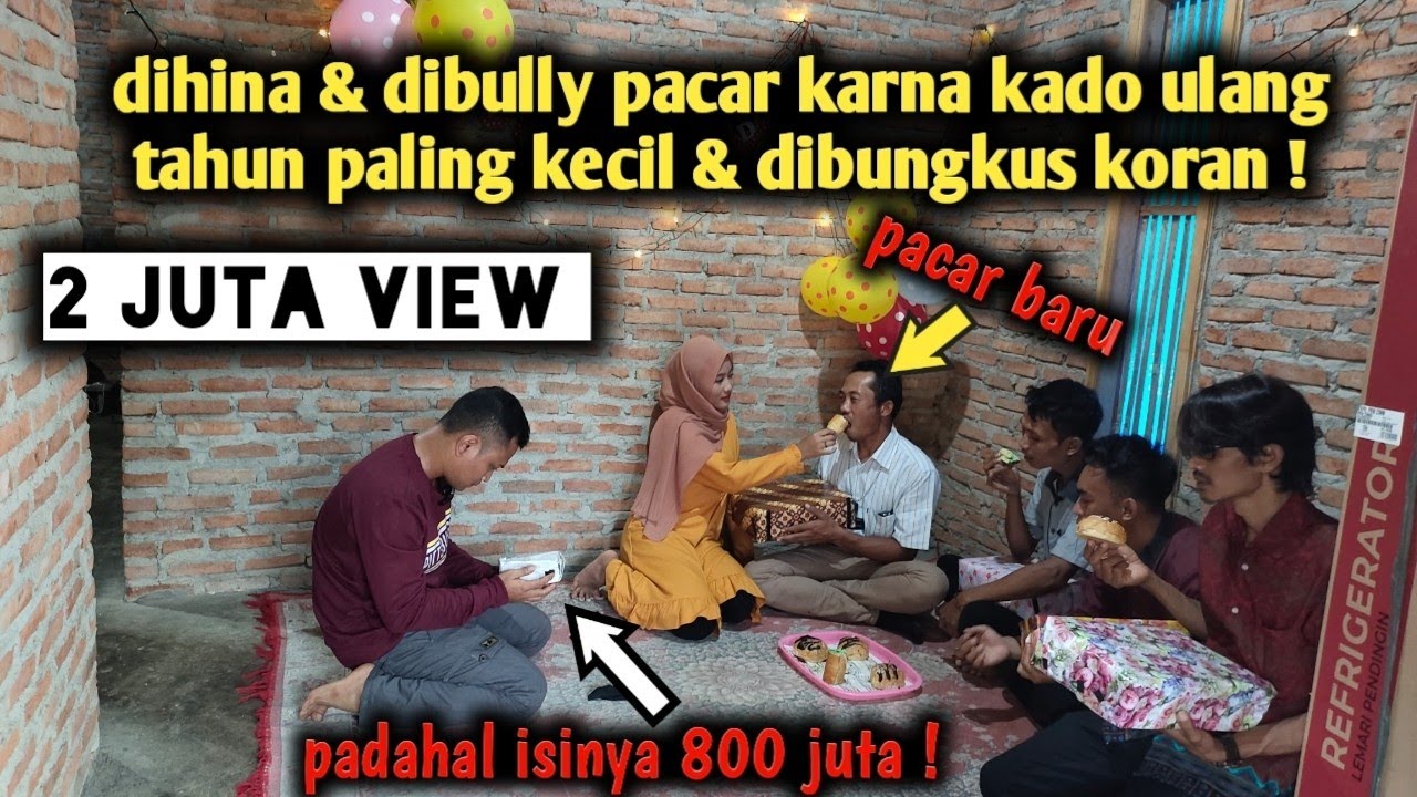 DIHINA & DIBULLY DI DEPAN PACAR BARU KARNA KADONYA PALING KECIL & DIBUNGKUS KORAN ! PADAHAL ISINYA‼️