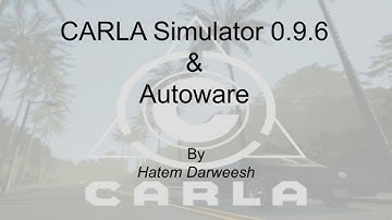 Introduction to CARLA Simulator using Autoware