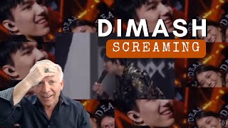 DIMASH - Screaming | REACTION