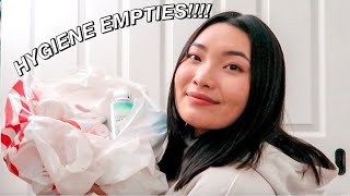 MY HYGIENE EMPTIES OF THE MONTH| SKINCARE, FRAGRANCE, MAKEUP