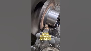 Lathe turning video operation #lathe