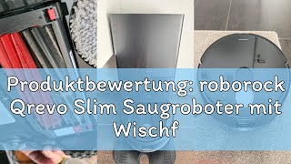 Produktbewertung: roborock Qrevo Slim Saugroboter mit Wischfunktion – 8,2 cm Ultra-Slim Design, Star