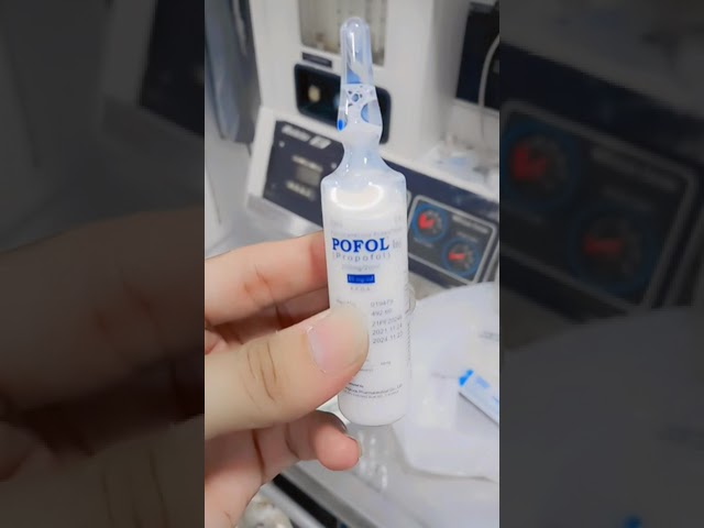 inj.propofol#welovetosmile #nosejob ##anesthesia ##generalanesthesia
