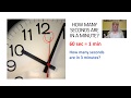 Equivalent Time Periods Quiz