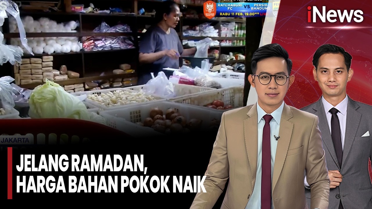 Belum Masuk Bulan Puasa, Harga Bahan Pokok Lebih Dulu Naik | iNews Pagi (09/02)