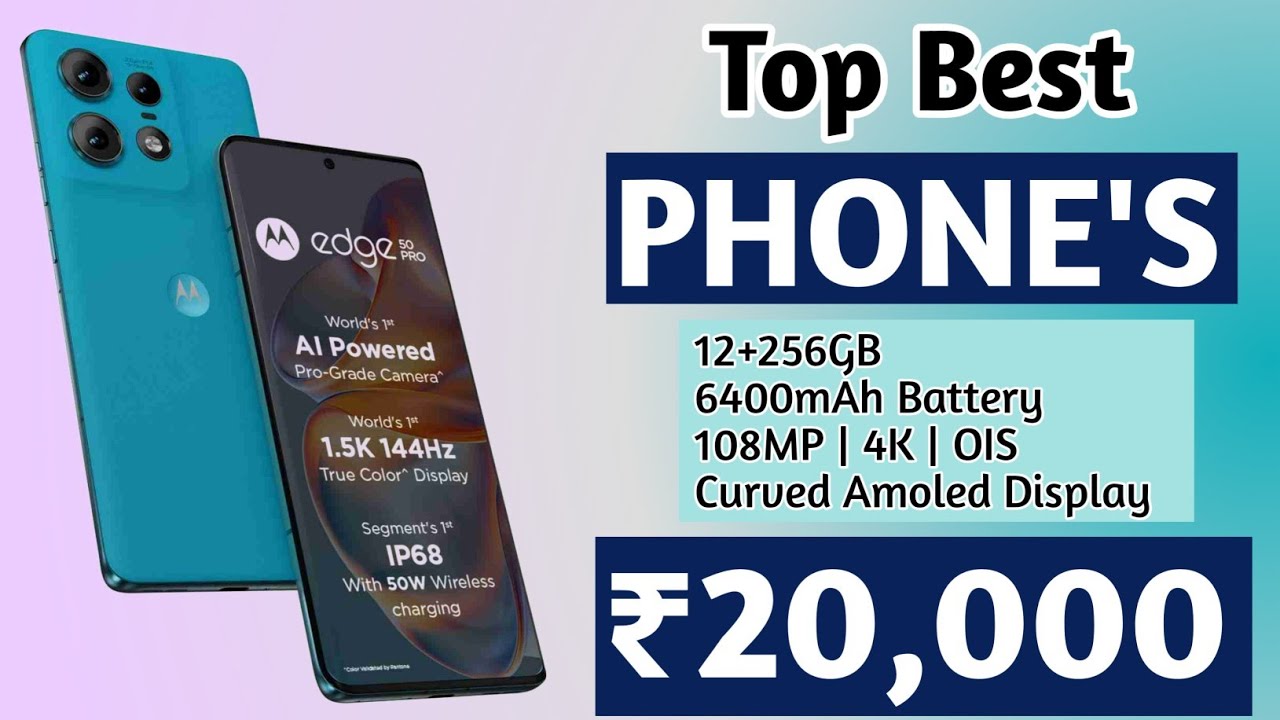Top 5 Best Smartphone Under 20000 In April 2025 | Best Phones Under ...