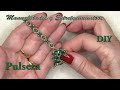 DIY - Pulsera semillas verdes