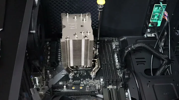 Installing the Noctua NH-U9S Cooler and 32GB DDR4 Ram