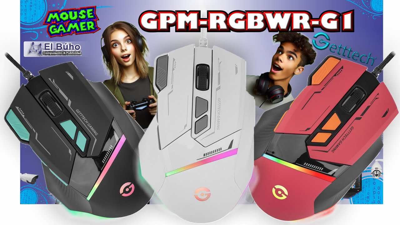 OPINIÓN SINCERA Mouse Gamer GPM-RGBWR-G1 Getttech ¿VALE LA PENA ...