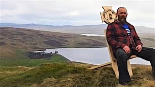 Woodworking & Router Projects - Celtic Knot - Viking Birthing Chair