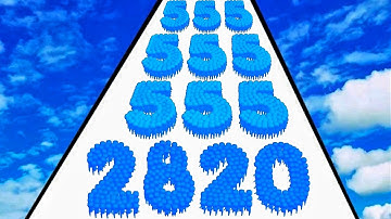 Number Running Game vs Crowd Number Run 3D - ASMR Gameplay Video (Android,iOS) Max