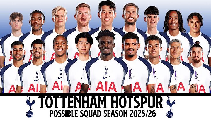 Tottenham Hotspur Possible Squad Season 2025/26 | Tottenham Squad Current with Transfer Rumours