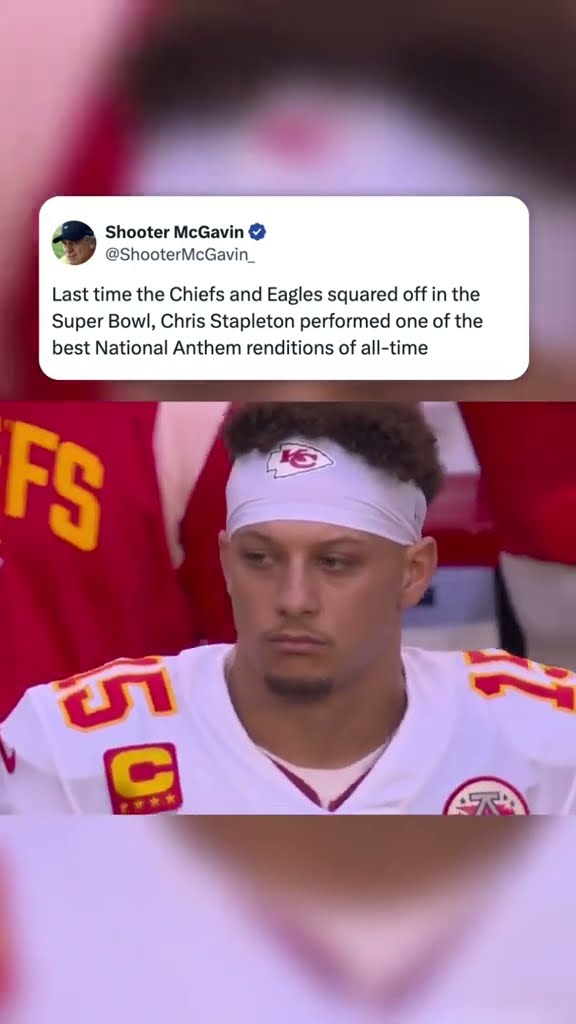 The last time the Eagles and Chiefs met at the Super Bowl ? (via NFL, @shootermcgavin_/X)
