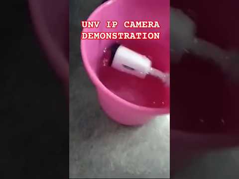 UNV IP CAMERA 📸 DEMONSTRATION 📹 #unboxing #unvipcamera #Camerademo #survillancevideo #unv #shorts