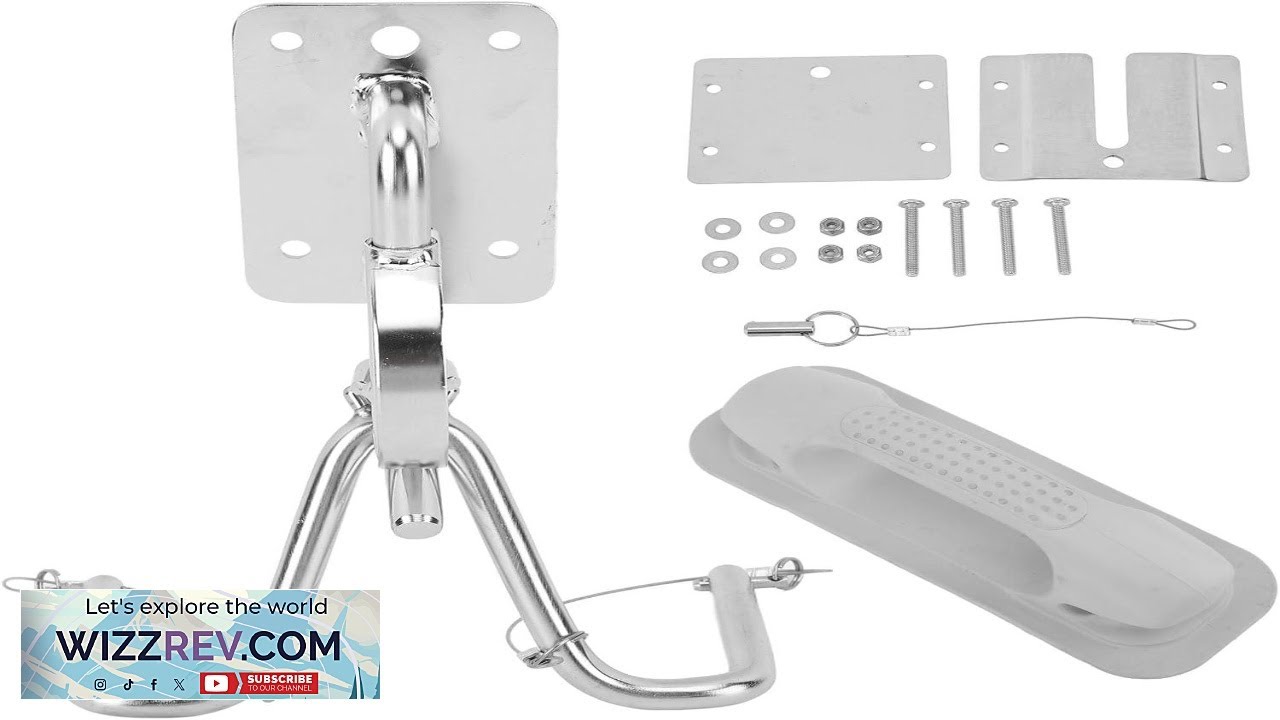 Комплект быстросъемных шлюпбалок с накладкой на ручку из нержавеющей стали для лодок