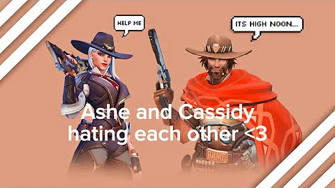Cassidy and Ashe Sass Battle | Overwatch 2