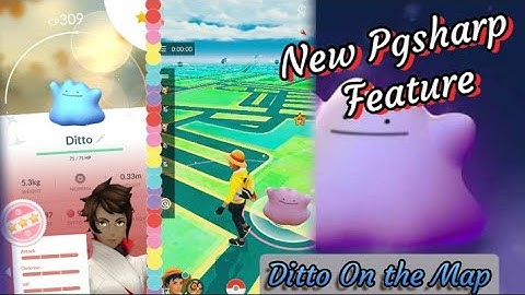 New Pgsharp Beta features Ditto in wild hack #modapk #spoofing #pokémongo