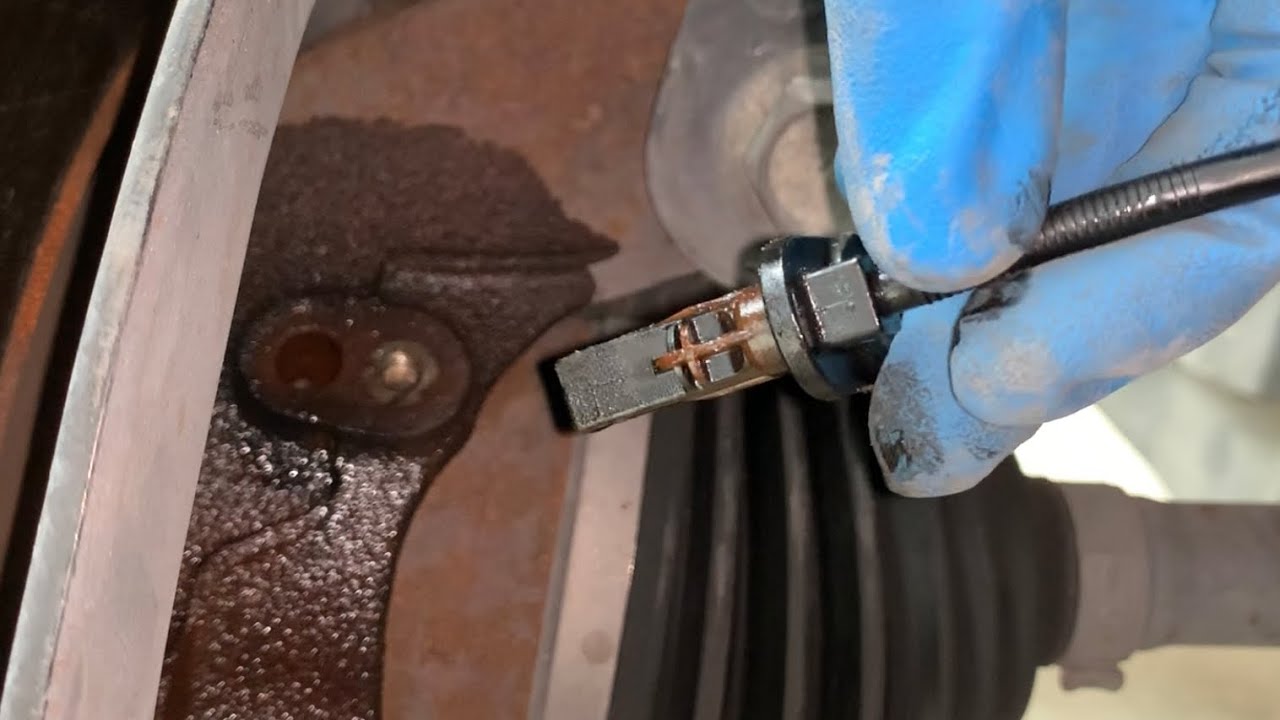 Honda Odyssey ABS/Wheel Speed Sensor Replacement DIY - YouTube