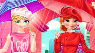 Frozen Sisters Paris Shopping  - Anna and Elsa Dress Up Games For Girls screenshot 3