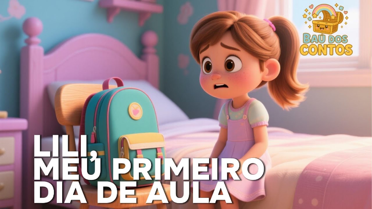 🎒✨ O PRIMEIRO DIA DE AULA DE LILI