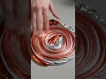 Super satisfying silver+orange. #oddlysatisfying #asmr #satisfying #viral #visualasmr #aesthetic