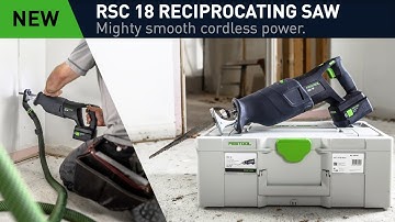 RSC 18 Cordless Reciprocating Saw