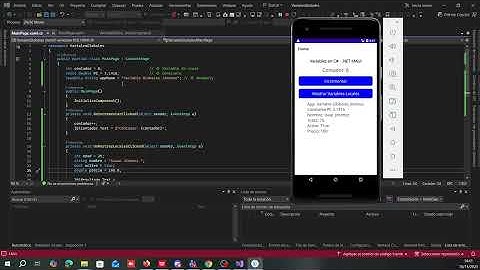 VARIABLES GLOBALES Y LOCALES EN C# CON MAUI O XAMARIN.