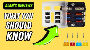 Shocking Golf Cart Hack Every Owner NEEDS- 6 Way Fuse Block, 12V Waterproof Boat Fuse Panel with LED