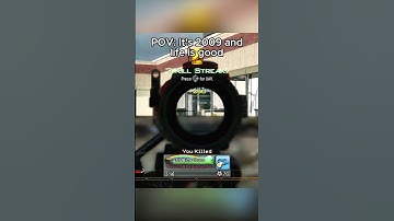LIFE IN 2009 WAS SO PERFECT ✅ #callofduty #cod #mw2 #modernwarfare2 #nostalgia #codclips #gaming