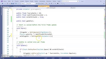 Curso de Unity - Animación de salto