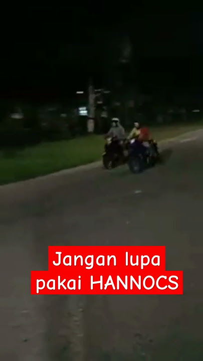 #Balap liar di malam hari