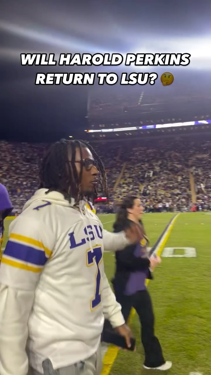 Harold Perkins still reppin’ No. 7 for LSU Football ?