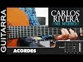 Como tocar "Me Muero" de Carlos Rivera en Guitarra Acústica - Tutorial (HD) Letra y Acordes