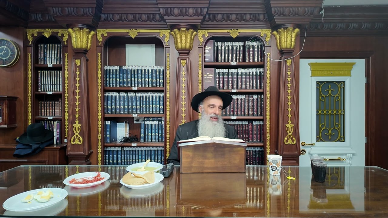 הרב מאיר דוד שמואלי שליט"א - האוצר היומי סדר של"ו