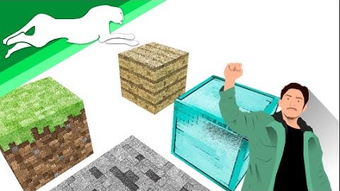 Bump Map Minecraft Blocks! Blender SpeedArt