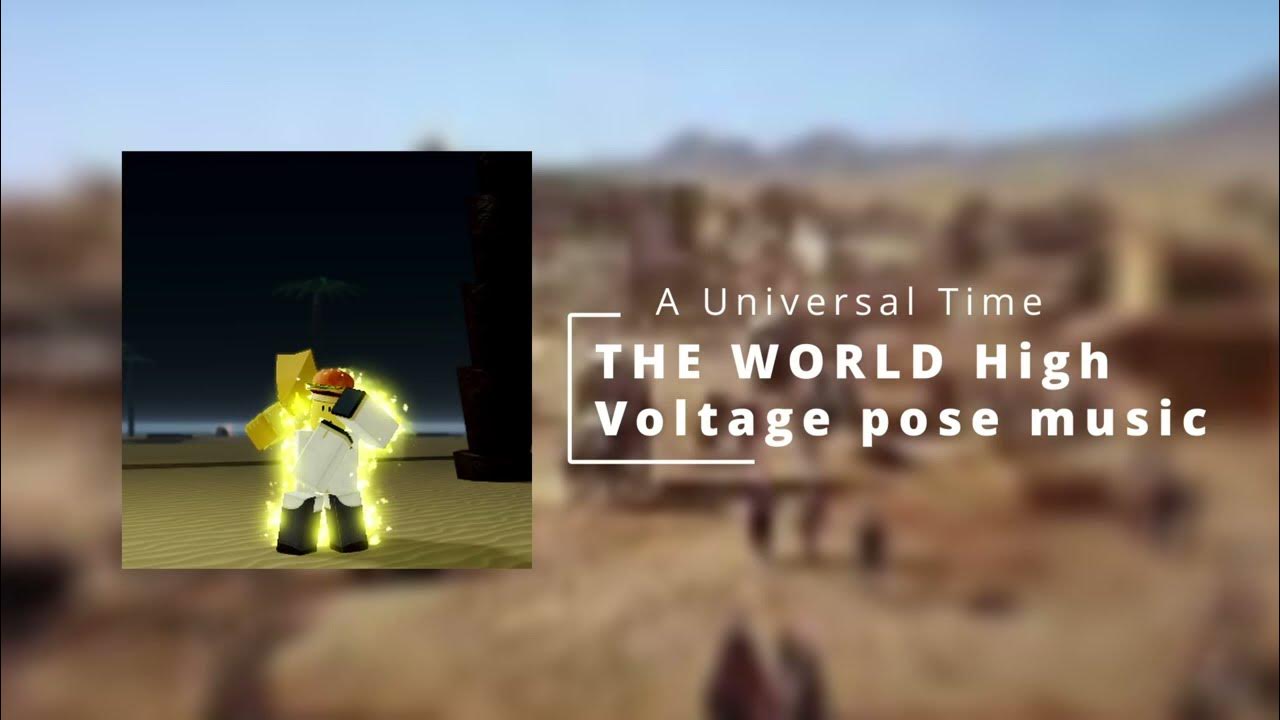 A Universal Time THE WORLD High Voltage's pose music {어유타} 어 유니버셜 타임 더유