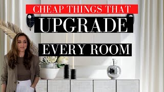 CHEAP WAYS to ELEVATE ANY ROOM! How To Look Expensive FOR LESS