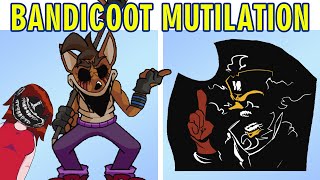 Friday Night Funkin Vs Crash Bandicoot Mutilation X Demo Fnf Mod Hard