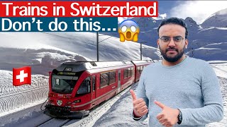 Top 10 tips to use trains in Switzerland like a pro (save $$)