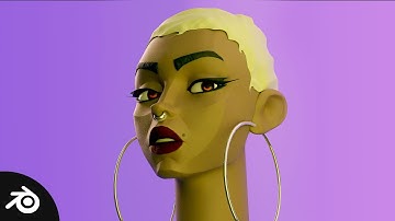 Speed Sculpt Timelapse - in Blender