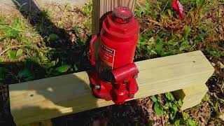 fence post removal made easy