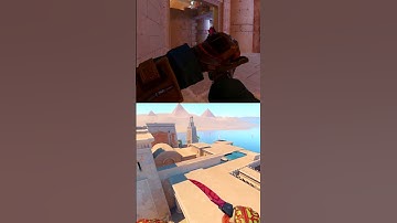 CS2: Anubis A heaven "fast smoke" #cs2 #cs2tactics #cs2smokes