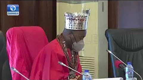 Olu of Warri, Ogiame Atuwatse III visits President Buhari