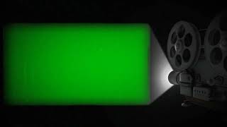 old projector Green Screen || Movie Projector || Film Projector Green Screen Footage