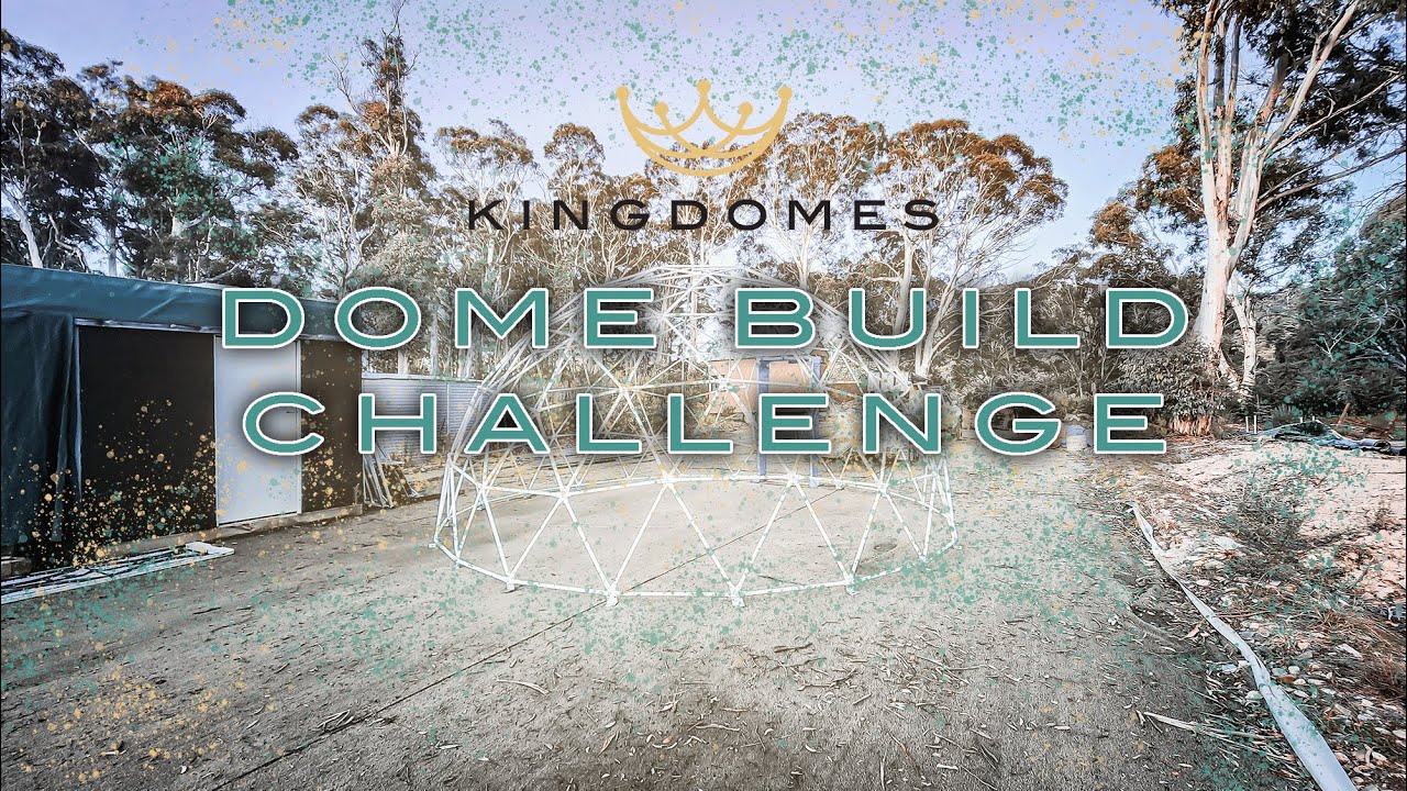 CAN I BUILD A GEODESIC DOME IN 24HRS!? By Kingdomes