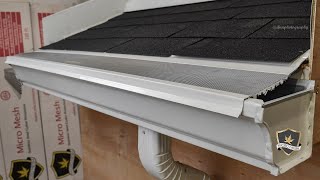 Waterlock Micromesh Flat Gutter Guards - Color Options