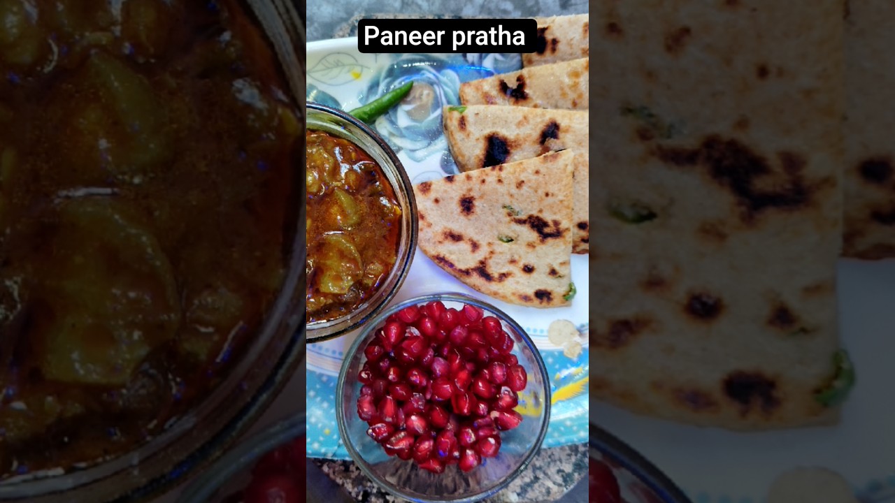 Paneer pratha 