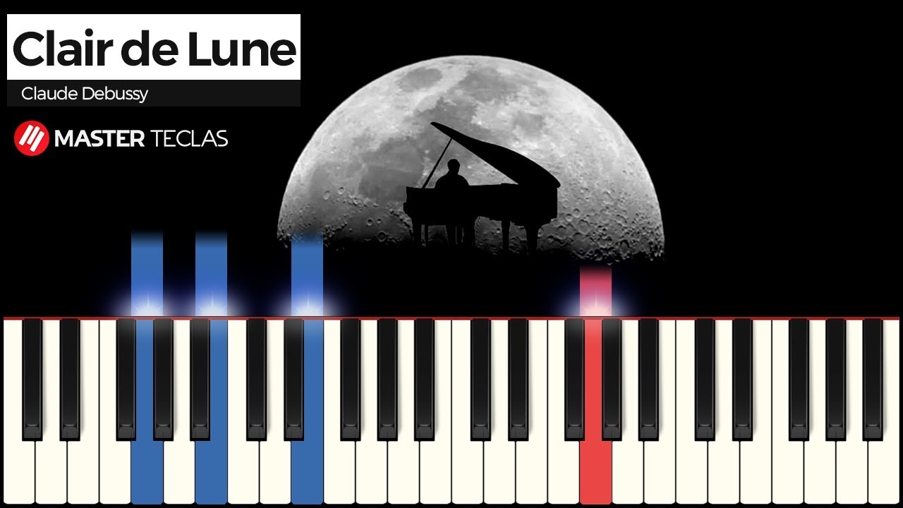 Clair De Lune Debussy Piano Tutorial Youtube