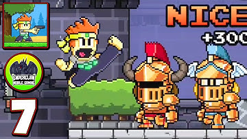 Dan the Man Action Platformer Golden Knight Event Gameplay Full Game Walkthrough (iOS & Android)